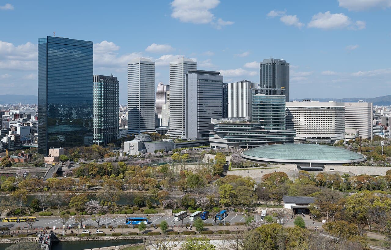 Osaka Castle in Osaka