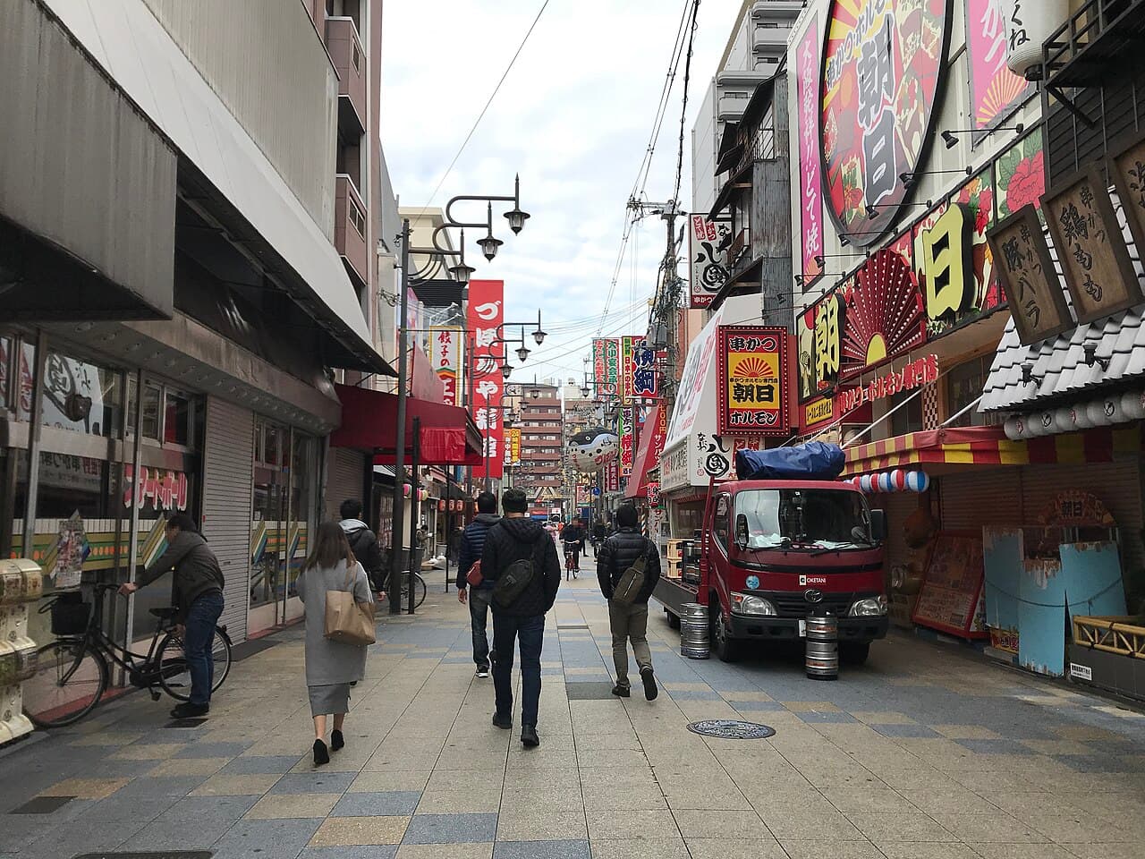 Shinsekai in Osaka